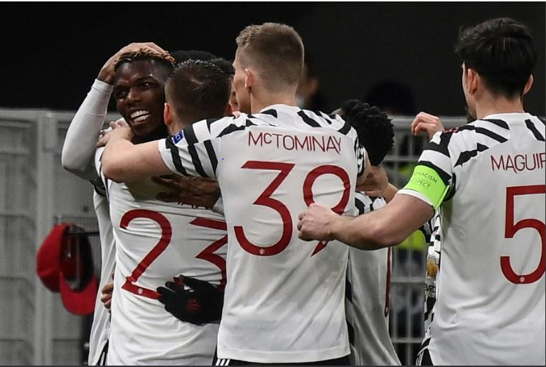La joie de Manchester United après le prestigieux but de Paul Pogba contre l'AC Milan