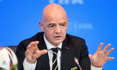 Foot/Ukraine: la Fifa "préoccupée" par une situation "tragique et inquiétante" (Infantino)