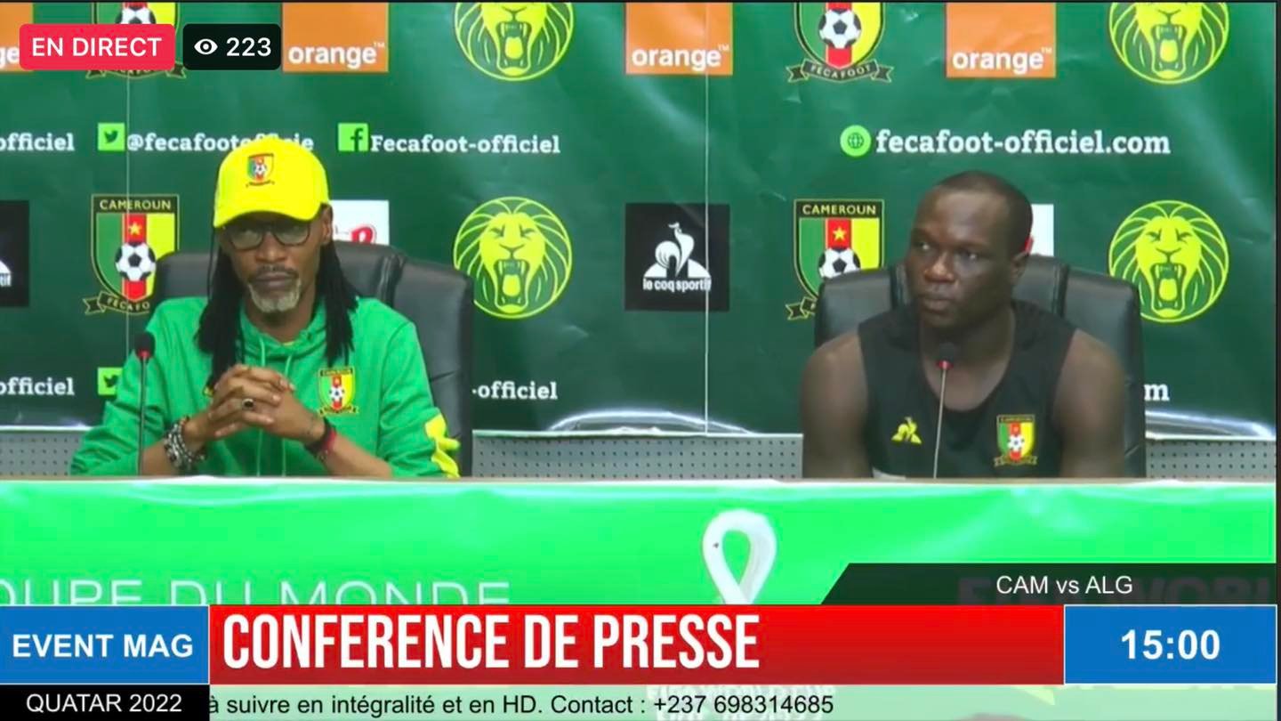 Vincent Aboubakar: « Au nom de l’équipe, nous souhaitons la bienvenue à notre nouveau manager de l’équipe nationale, Rigobert Song“