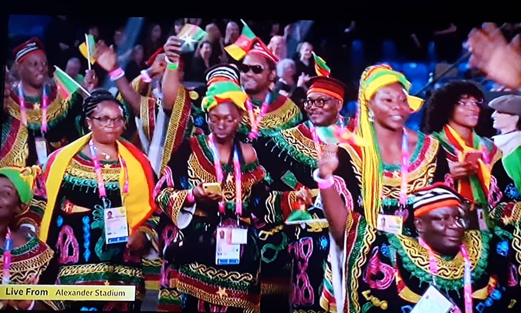 Jeux du Commonwealth 2022: les athlètes camerounais font sensation à la cérémonie d’ouverture (images)